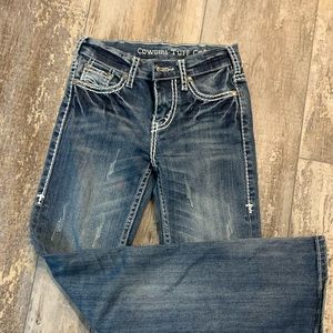 Girls size 7 cowgirl tuff jeans